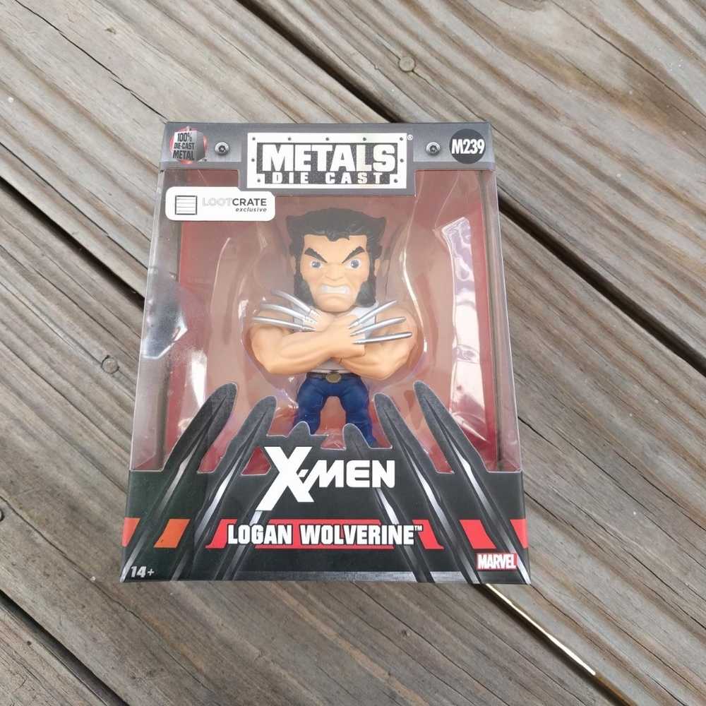 Marvel Wolverine Loot Crate Metals Die Cast